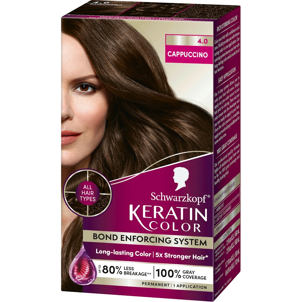Schwarzkopf Onyx Keratin Kit Cappuccino Hair Color Pasteur Pharmacy