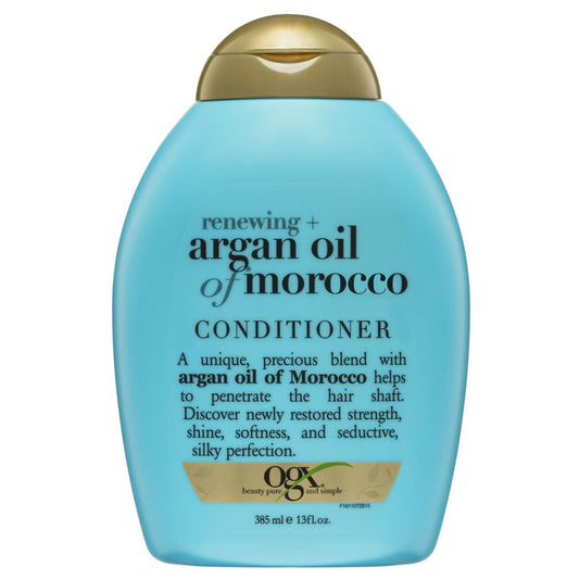 OGX Renewing + Argan Oil Of Morocco Conditioner 13 Fl. Oz. Squeeze Bottle Conditioners Pasteur Pharmacy