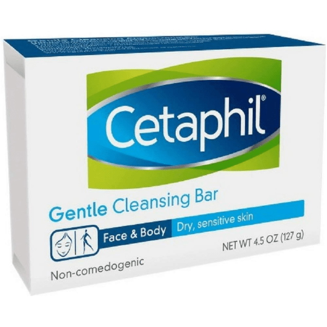 Cetaphil Gentle Cleansing Bar, Hypoallergenic 4.5 Oz Bath Pasteur Pharmacy