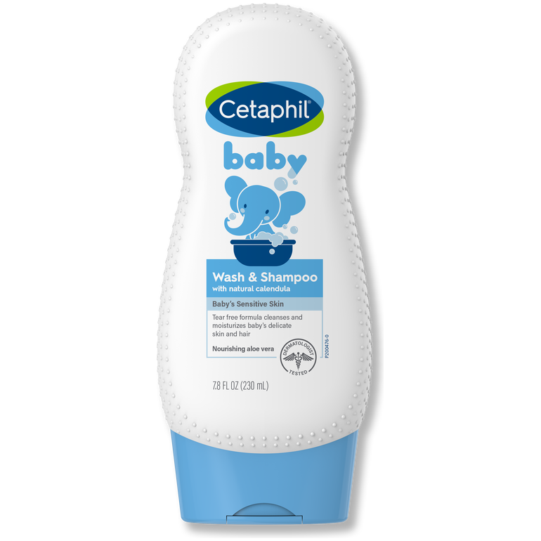 Cetaphil Baby Wash and Shampoo with Organic Calendula, 7.8 Oz Baby Products Pasteur Pharmacy