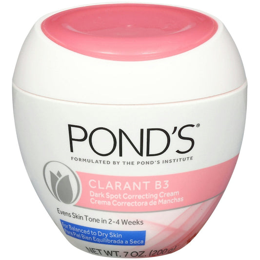 Pond's Correcting Cream Clarant B3 Dark Spot Normal To Dry Skin - 7oz Skin Care Pasteur Pharmacy