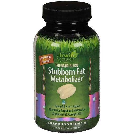 Irwin Naturals Thermo Burn Stubborn Fat Metabolizer 60 Liquid Softgel Vitamins & Supplements Pasteur Pharmacy