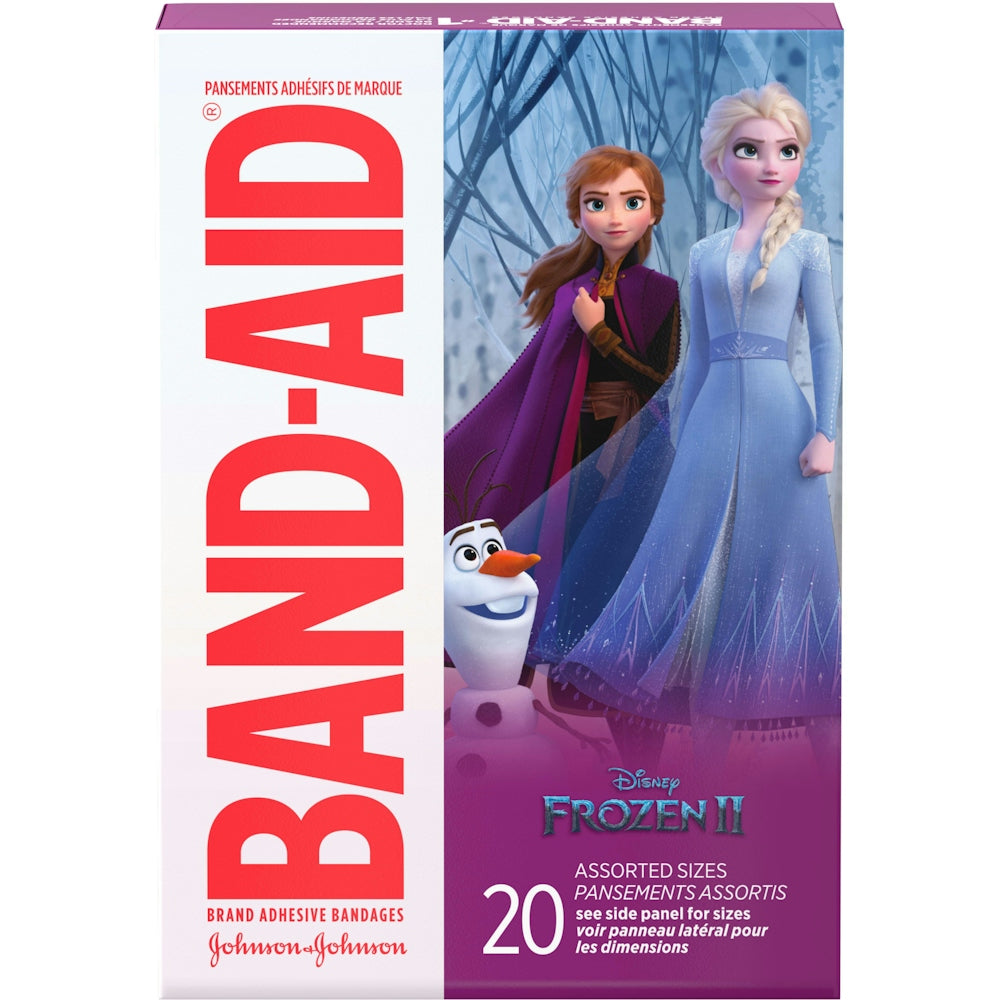 Band-Aid Adhesive Bandages, Disney Frozen II, Assorted Sizes First Aid Pasteur Pharmacy