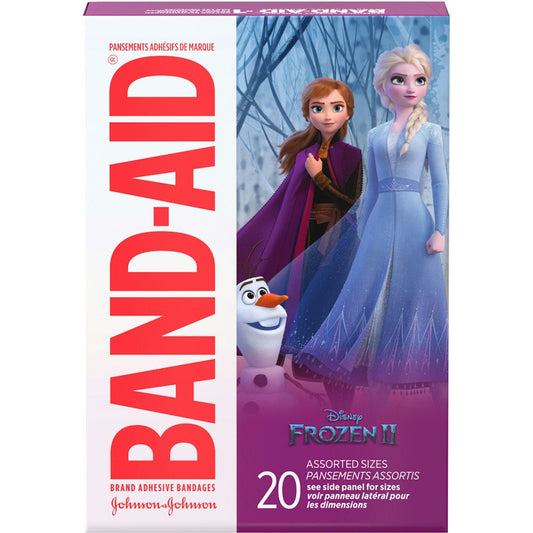 Band-Aid Adhesive Bandages, Disney Frozen II, Assorted Sizes First Aid Pasteur Pharmacy