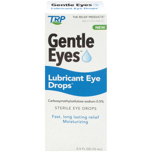 The Relief Products TRP Gentle Eyes Lubricant Eye Drops, 0.5 Fl.oz Eye Drops & Lubricants Pasteur Pharmacy