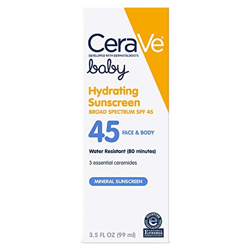 Lotion solaire pour bébé CeraVe SPF 45, 100 g