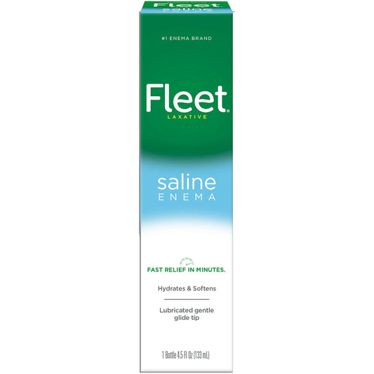 Fleet Laxative Saline Enema (4.5 Fl Oz / 133 mL) Health & Beauty Pasteur Pharmacy