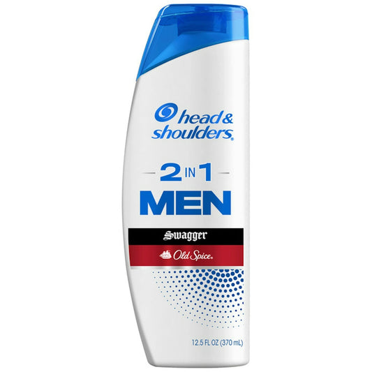 Head & Shoulders Men Swagger Old Spice 2 In 1 Dandruff Shampoo Conditioner 12.5 Fl Oz Shampoo & Conditioner Pasteur Pharmacy