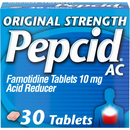 Pepcid AC Tablets 10 Mg Blister Pack 30Ct Health & Beauty Pasteur Pharmacy