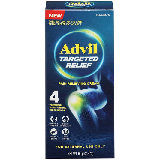 Advil Targeted Relief Pain Relieving Cream - 2.3oz Medicine & Drugs Pasteur Pharmacy