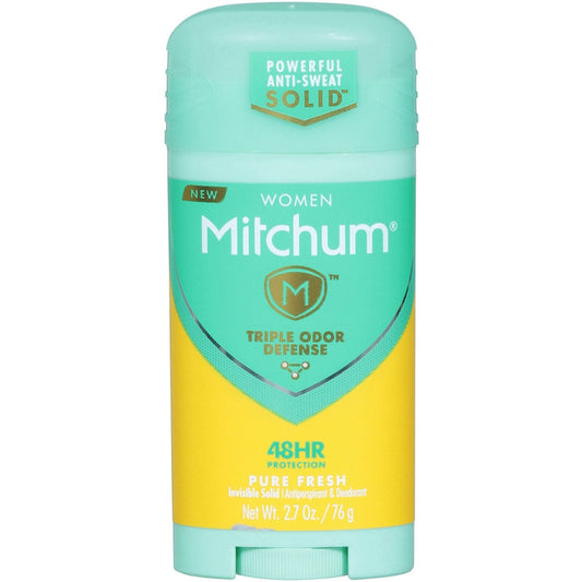 Mitchum For Women Advanced Control Anti-Perspirant Deodorant Invisible Solid Pure Fresh 2.70 Oz Deodorant Pasteur Pharmacy