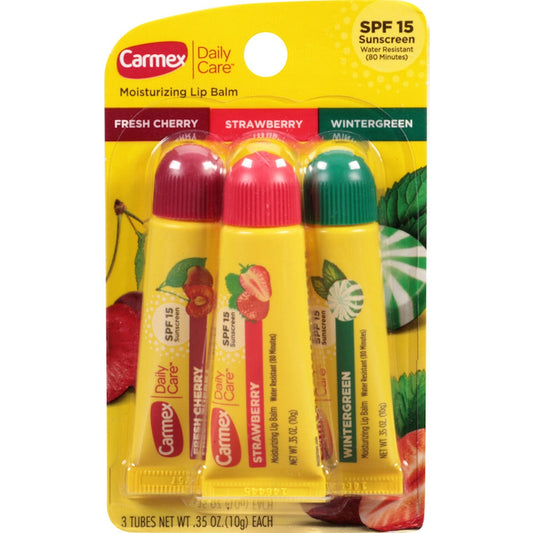 Baume à lèvres hydratant Carmex Daily Care avec protection solaire SPF 15