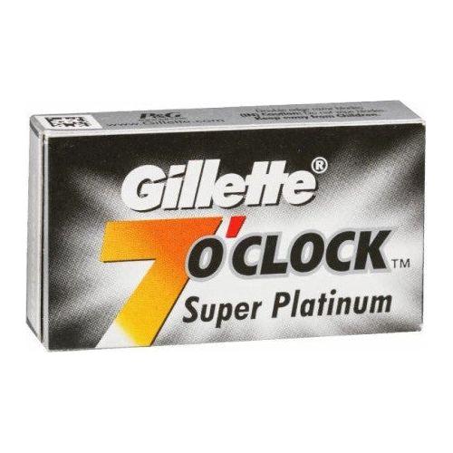 Gillette 7 O`Clock Super Platinum Razor Blades - 5 Pack Razor Blades Pasteur Pharmacy