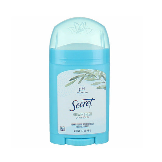 Secret Wide Solid Antiperspirant And Deodorant, Shower Fresh, 1.7 Oz Deodorant Pasteur Pharmacy