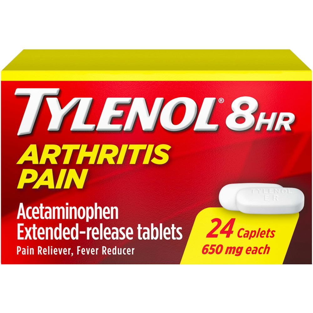 Tylenol 8 Hr 650 Mg Arthritis Pain 24 Caplets Health & Beauty Pasteur Pharmacy