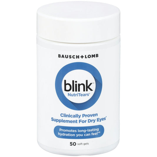 Blink NutriTears Supplement For Dry Eyes Softgels - 50ct Vitamins & Supplements Pasteur Pharmacy