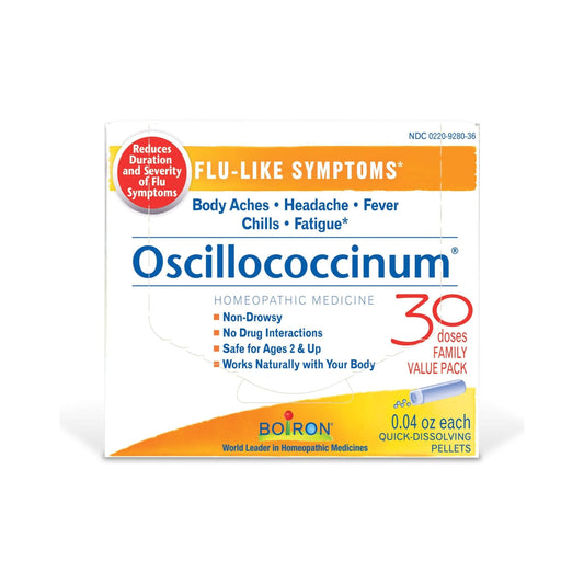 Boiron Oscillococcinum Flu-Like Symptom Relief 30 Ct Flu Symptom Relief Pasteur Pharmacy