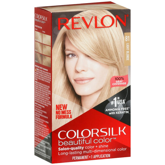 Revlon Permanent Hair Color, Light Blonde 81 Hair Color Pasteur Pharmacy
