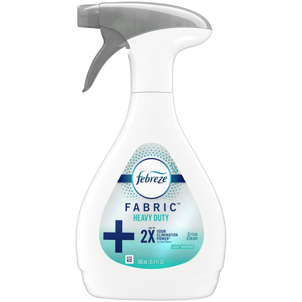 Febreze Heavy Duty Fabric Refresher, Crisp Clean, 16.9 Fl Oz Air Fresheners Pasteur Pharmacy