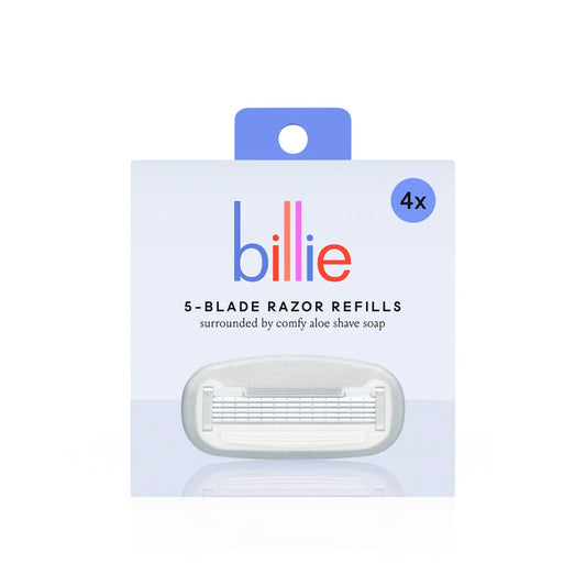 Billie® Razor Refills – 5-Blade (Replacement Cartridges) Razors & Razor Blades Pasteur Pharmacy
