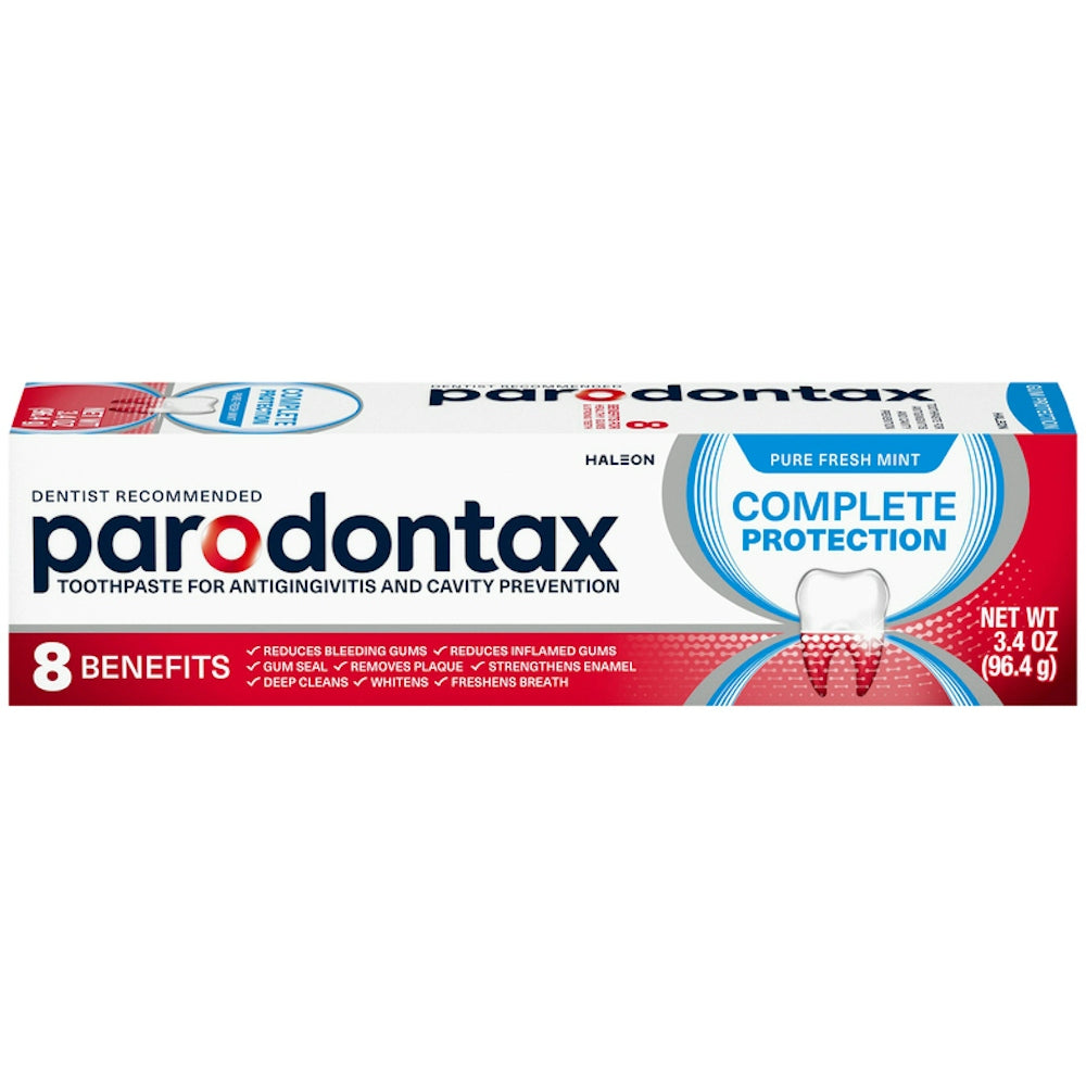 Parodontax Complete Protection Gingivitis Toothpaste - Pure Fresh Mint Toothpaste Pasteur Pharmacy