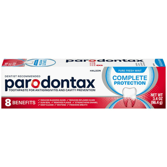 Parodontax Complete Protection Gingivitis Toothpaste - Pure Fresh Mint Toothpaste Pasteur Pharmacy