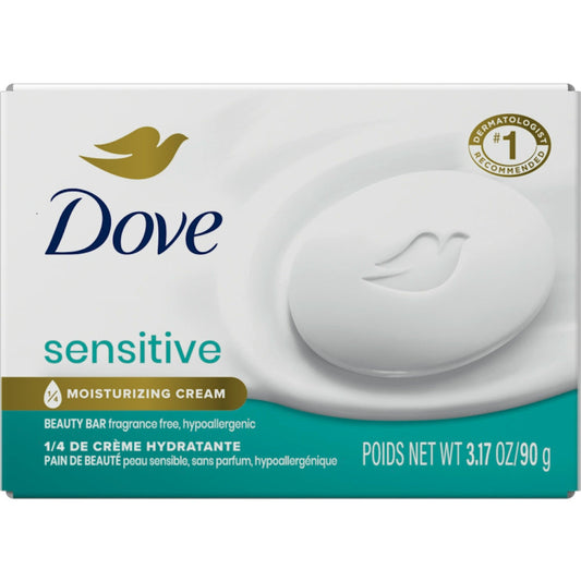 Dove Bar Soap For Sensitive Skin 3.15 Oz Bar Soap Pasteur Pharmacy