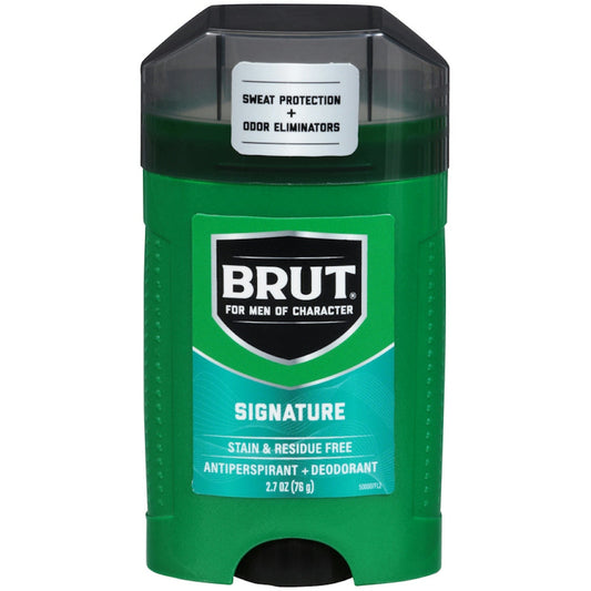 Brut Signature Scent Antiperspirant & Deodorant, 2.7 Oz Deodorant Pasteur Pharmacy