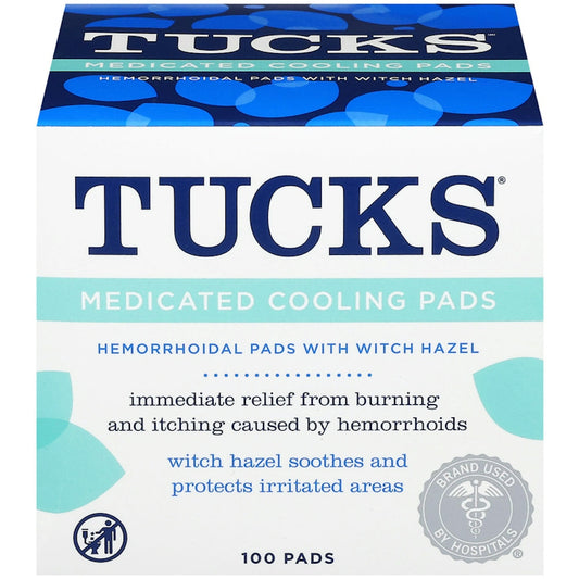 Tucks Medicated Cooling Hemorrhoid Pads 100 ct Health & Beauty Pasteur Pharmacy