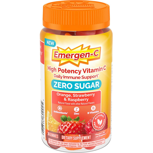 Emergen-C Zero Sugar Immune Support Adult Gummies Vitamins & Supplements Pasteur Pharmacy