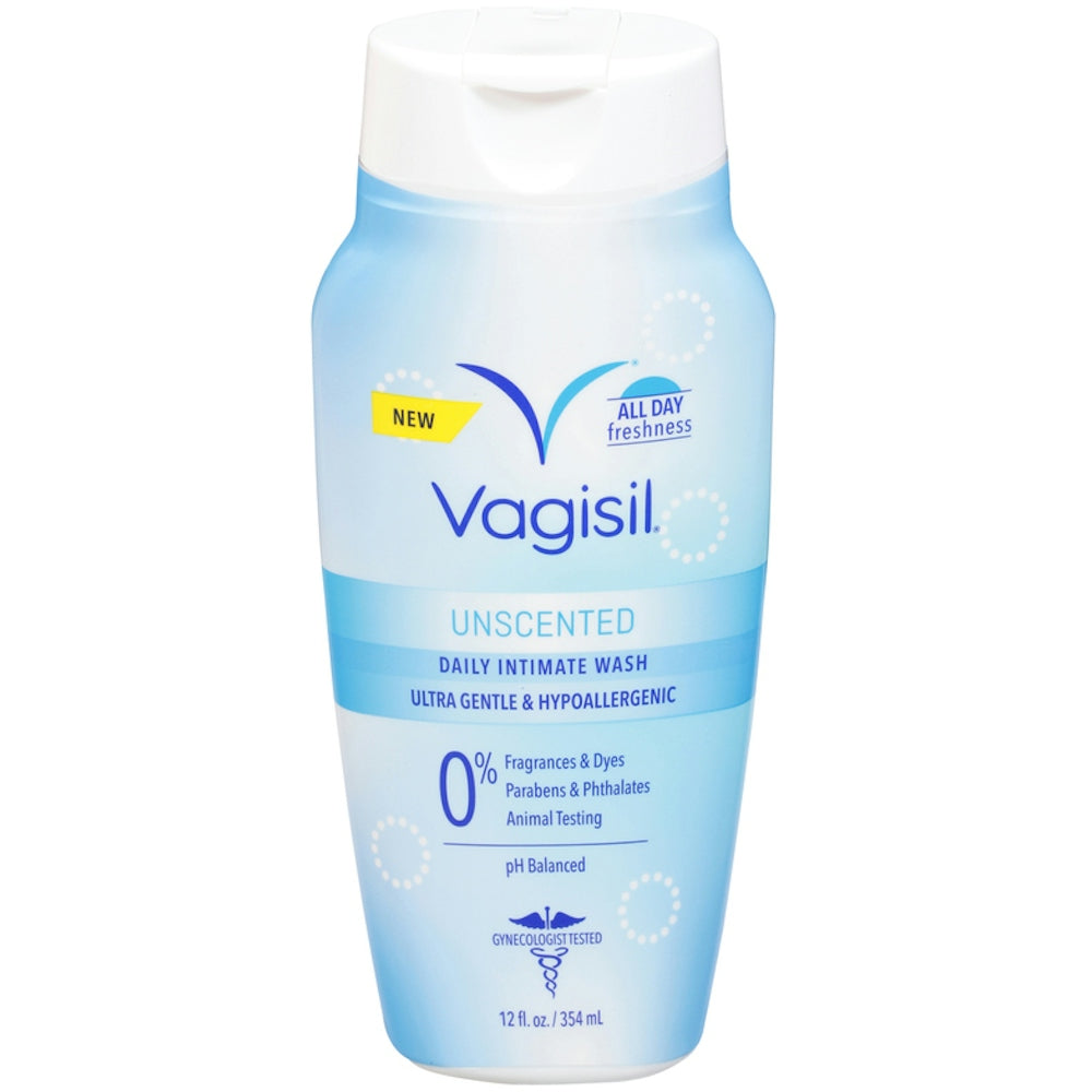 Vagisil Feminine Wash For Intimate Area Hygiene, 12 Oz Personal Care Pasteur Pharmacy