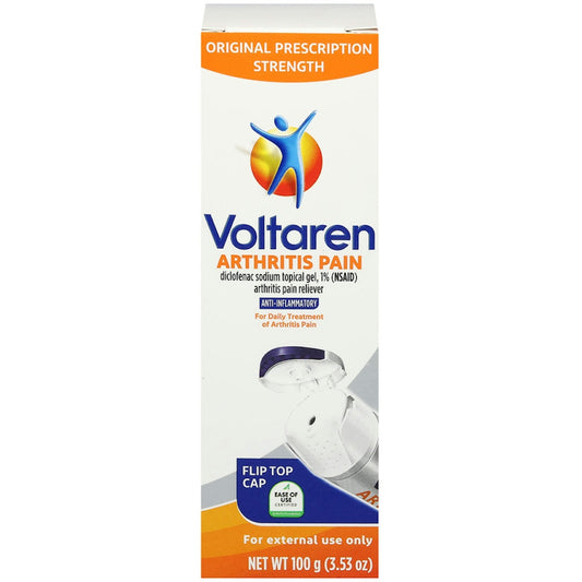 Voltaren Arthritis Pain Relief Gel 3.53 Oz Health & Beauty Pasteur Pharmacy