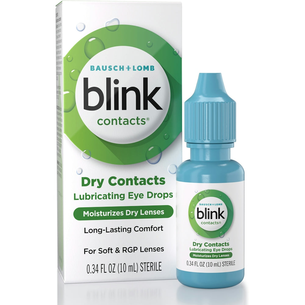 Blink Contacts Lubricating Eye Drops For Soft & RGP Lenses Health & Beauty Pasteur Pharmacy