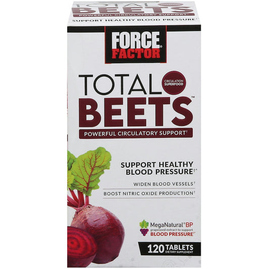 Force Factor Total Beets (120 Tablets) Vitamins & Supplements Pasteur Pharmacy
