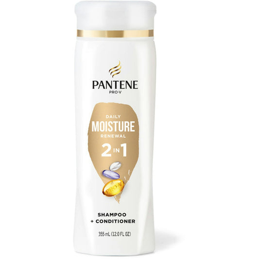 Pantene Daily Moisture Renewal 2 In 1 Shampoo + Conditioner 12 Fl Oz Shampoo & Conditioner Pasteur Pharmacy