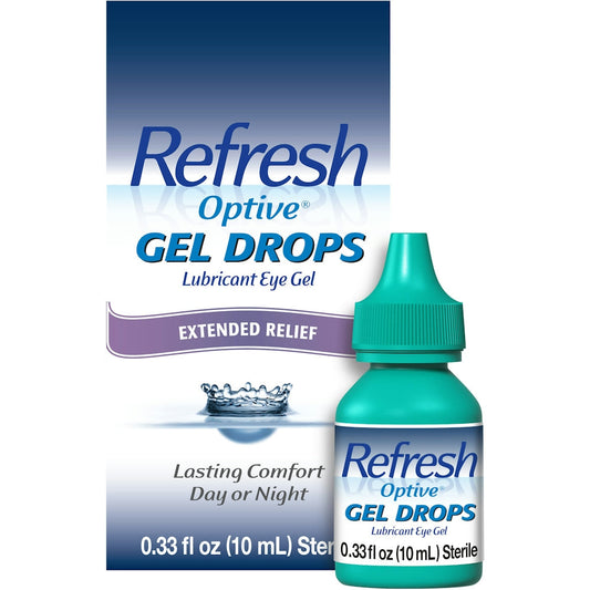 Refresh Lubricant Eye Gel, Gel Drops, Extended Therapy 0.33 Fl Oz Personal Care Pasteur Pharmacy
