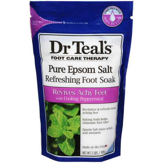 Dr Teal’s Cooling Peppermint Epsom Salt Foot Soak Foot Care Pasteur Pharmacy
