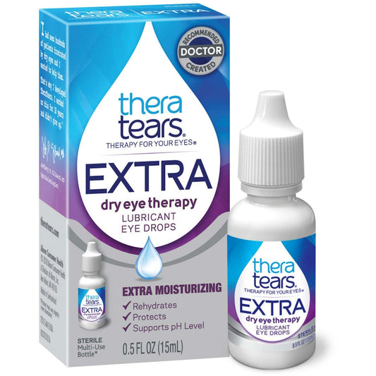TheraTears Lubricant Eye Drops Extra Dry Therapy - 0.5 Fluid Ounce Eye Drops & Lubricants Pasteur Pharmacy