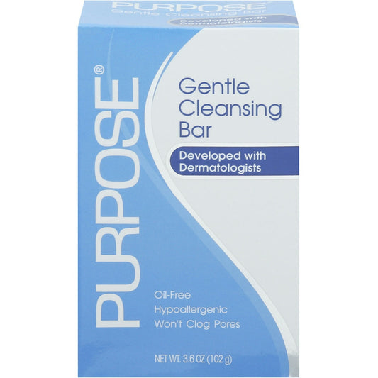 Purpose Cleansing Bar, Gentle, Oil Free, Hypoallergenic 3.6 Oz Bar Soap Pasteur Pharmacy