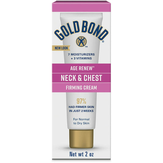 Gold Bond Age Renew Firming Cream Neck & Chest 2 oz Personal Care Pasteur Pharmacy