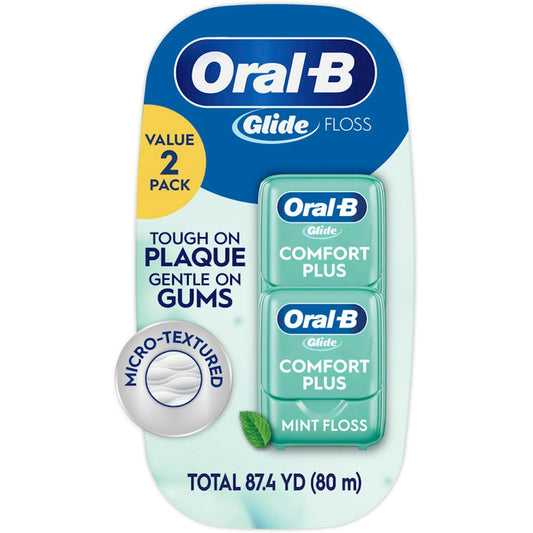 Oral-B Glide Pro-Health Comfort Plus Dental Floss Mint Value Pack Dental Floss Pasteur Pharmacy