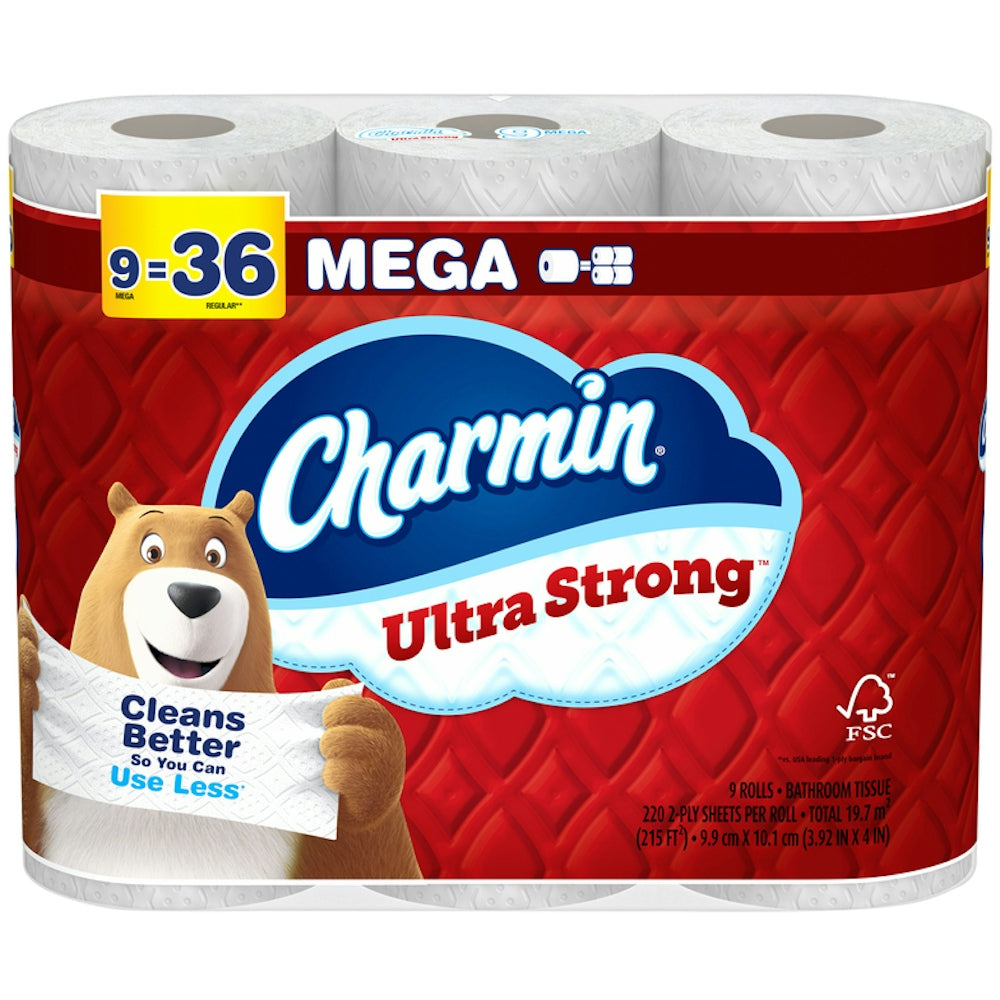 Charmin 2 Ply Unscented Mega Rolls Bathroom Tissue Toilet Paper Pasteur Pharmacy