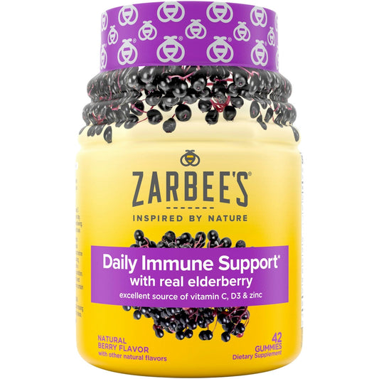 Zarbee's® Daily Immune Support – Real Elderberry Gummies Vitamins & Supplements Pasteur Pharmacy