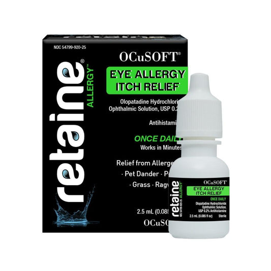 Retaine Allergy Eye Drops 2.5ml Eye Drops & Lubricants Pasteur Pharmacy