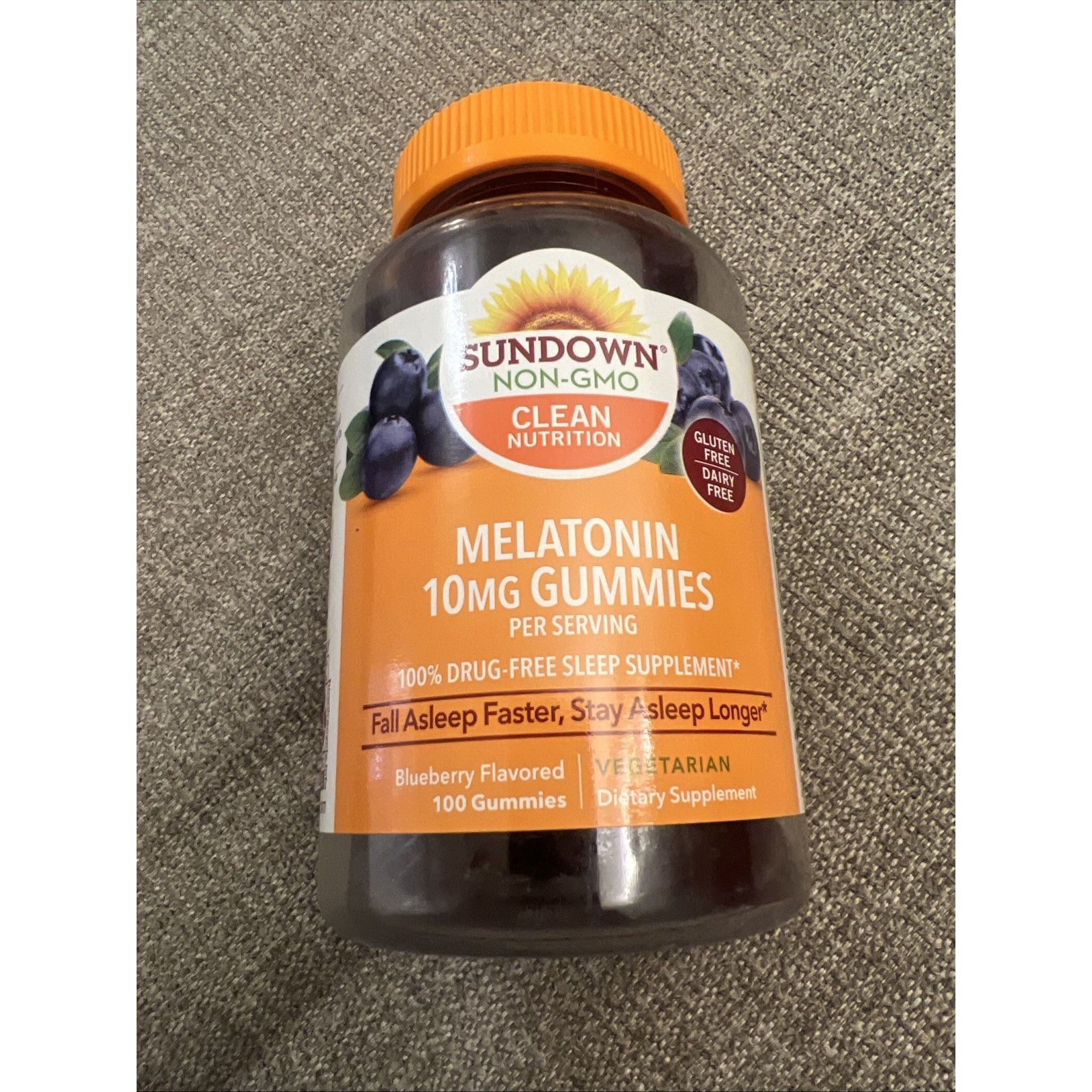 Sundown Naturals Melatonin Gummies - Blueberry, 10mg Vitamins & Supplements Pasteur Pharmacy