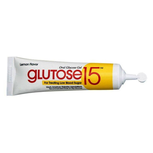 Glutose 15 Oral Glucose Gel Lemon 37.5g Vitamins & Supplements Pasteur Pharmacy