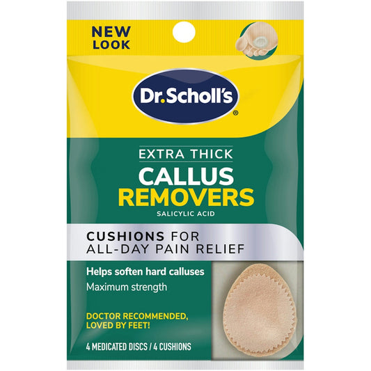 Dr. Scholl's Callus Removers Extra Thick - 4 Pads Health & Beauty Pasteur Pharmacy