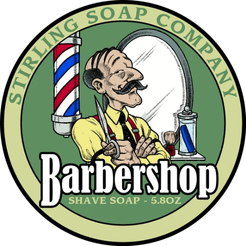 Stirling Soap Co. Barbershop Shaving Collection Shaving Set Pasteur Pharmacy Shaving Soap 5.8oz