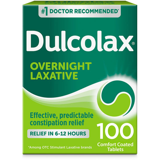 Dulcolax® Overnight Laxative – 5 mg Comfort Coated Tablets Health & Beauty Pasteur Pharmacy