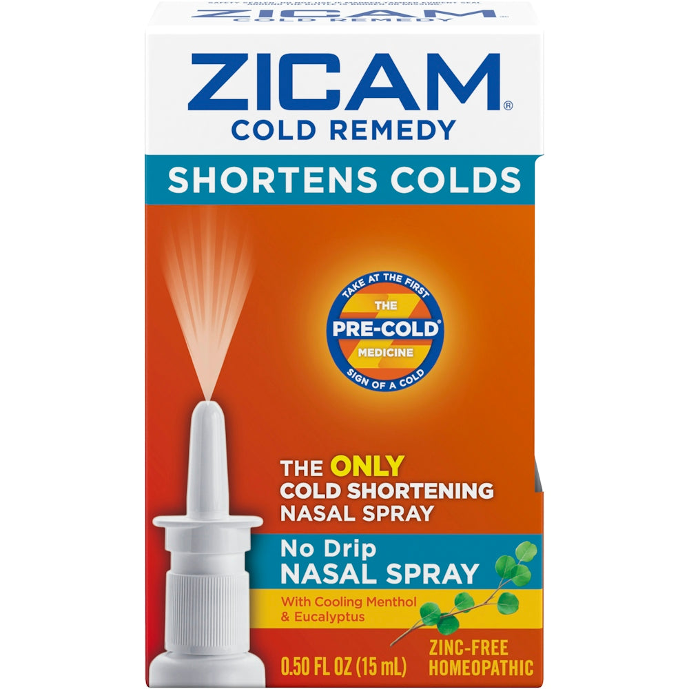 Zicam Cold Remedy, No Drip Nasal Spray, 0.50 Fl Oz (15 Ml) Health & Beauty Pasteur Pharmacy